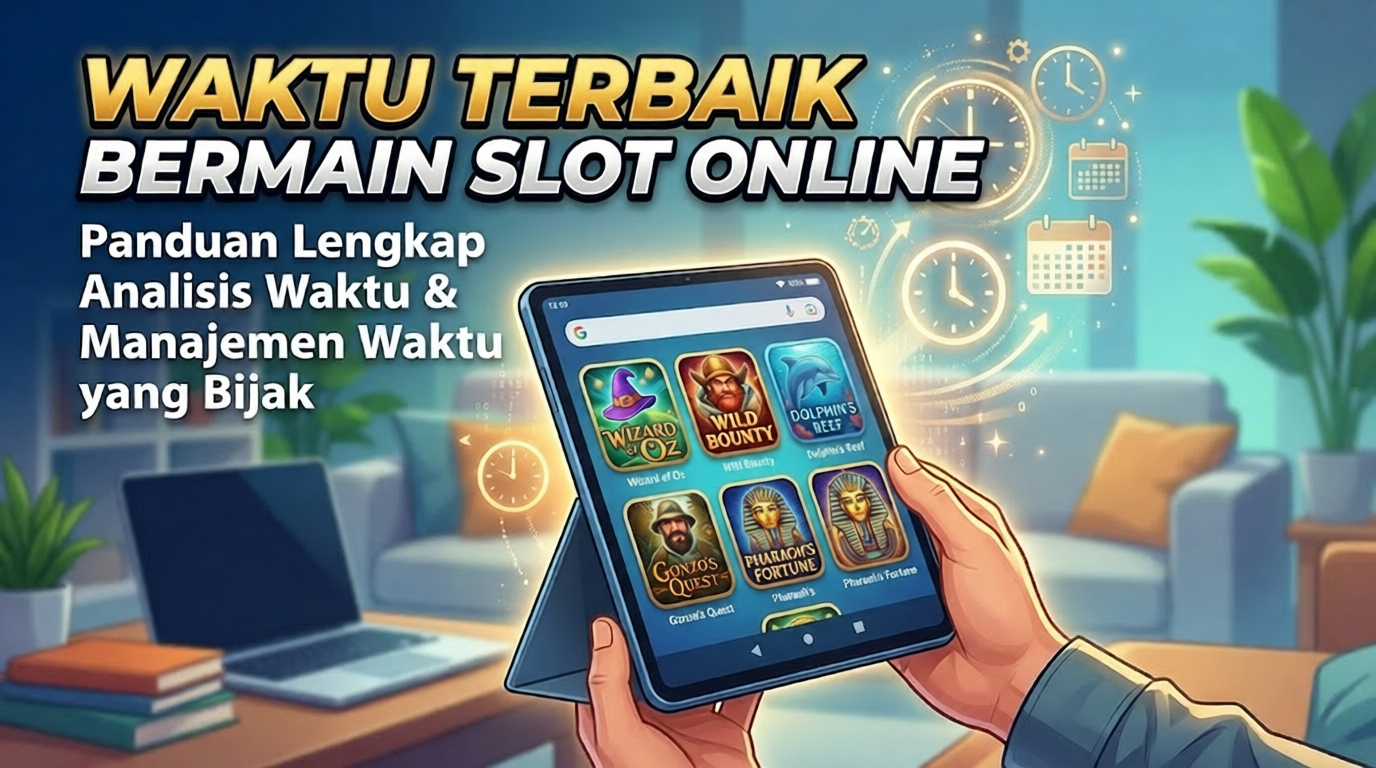 gambar dari Waktu Terbaik Bermain Slot Online